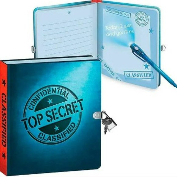 Top Secret Diary Journal - Picture 1 of 5